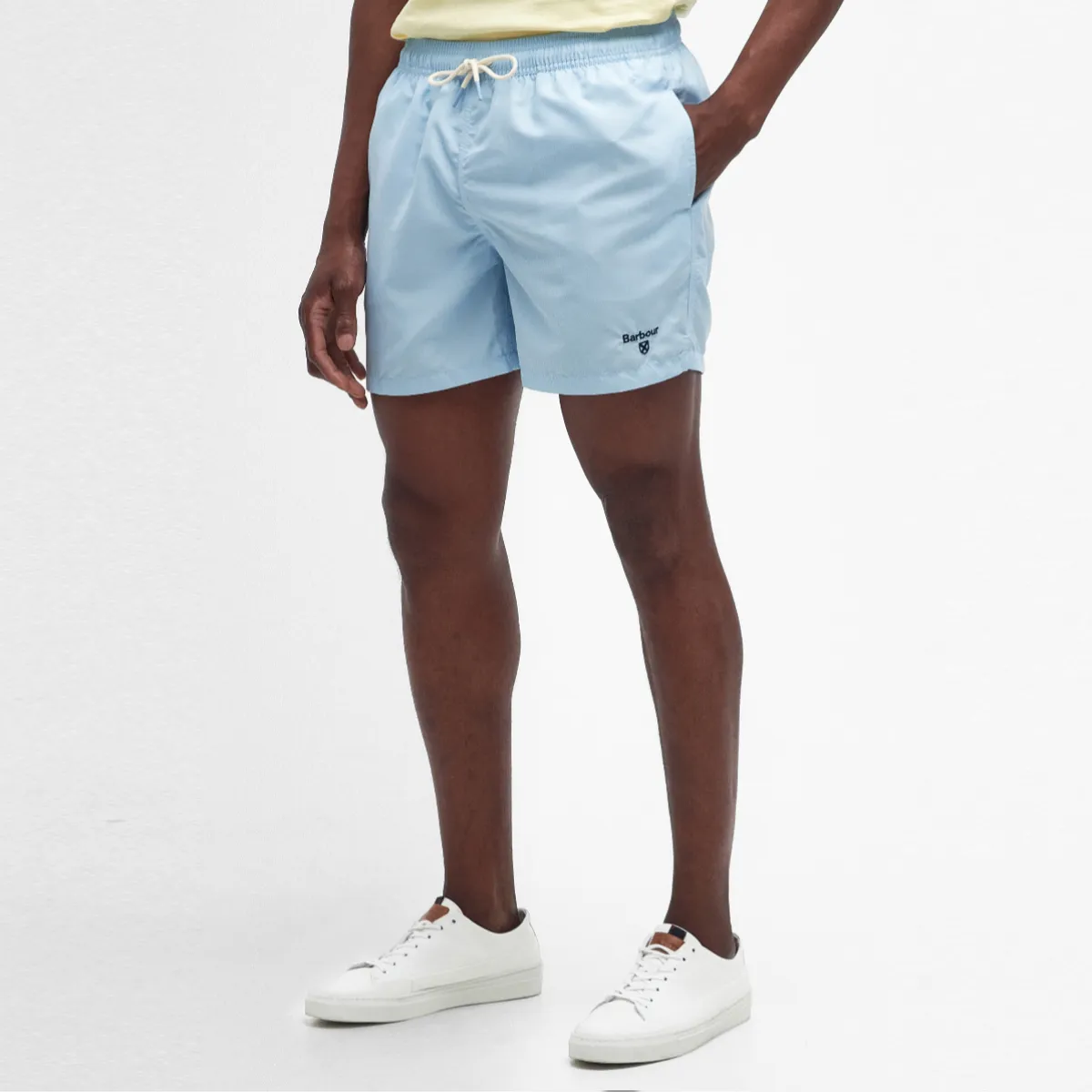 Barbour Staple Logo Swim Men's Shorts | Sky
