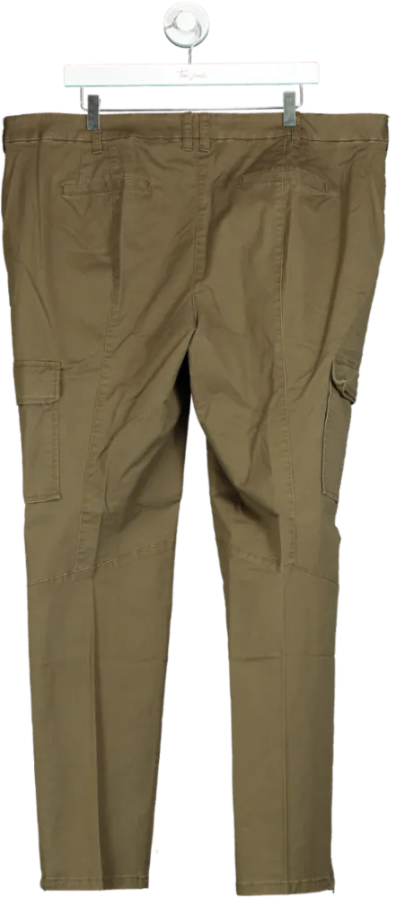 Boden Brown SLim Cargo Trousers UK 20 Long