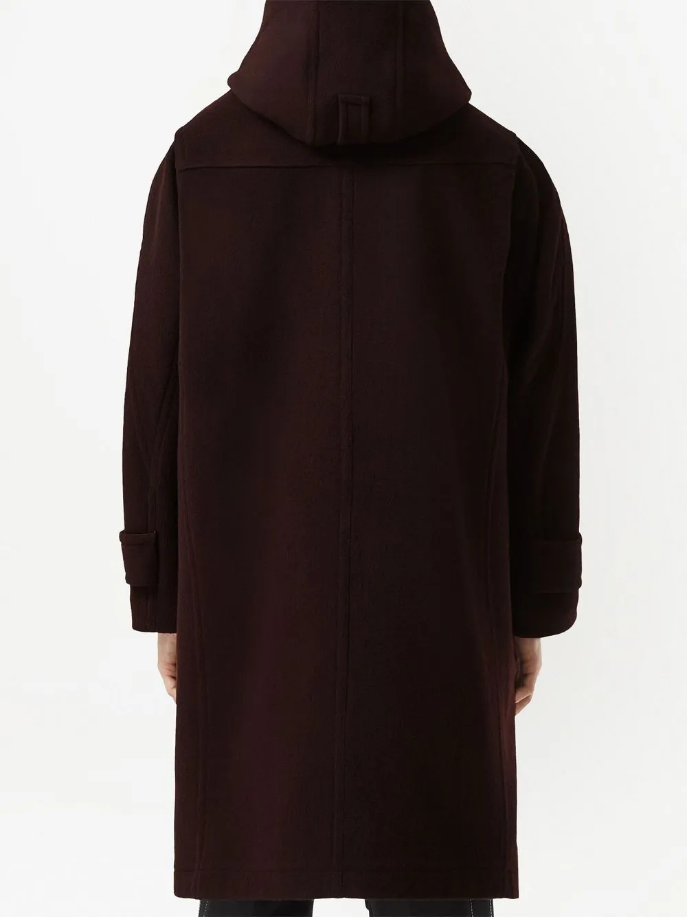 Buckled Hooded Duffle Coat