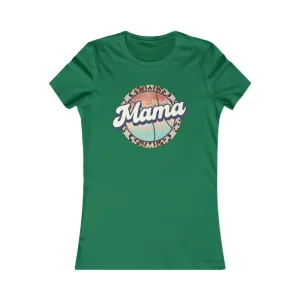 Chic Baseball Mama Women Favorite Tee