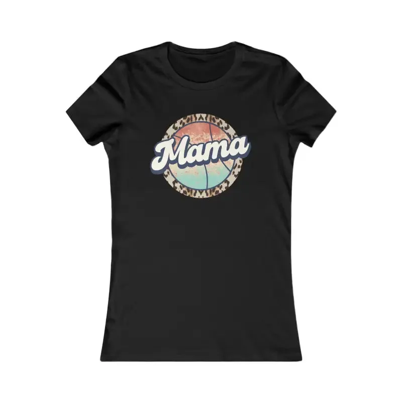 Chic Baseball Mama Women Favorite Tee