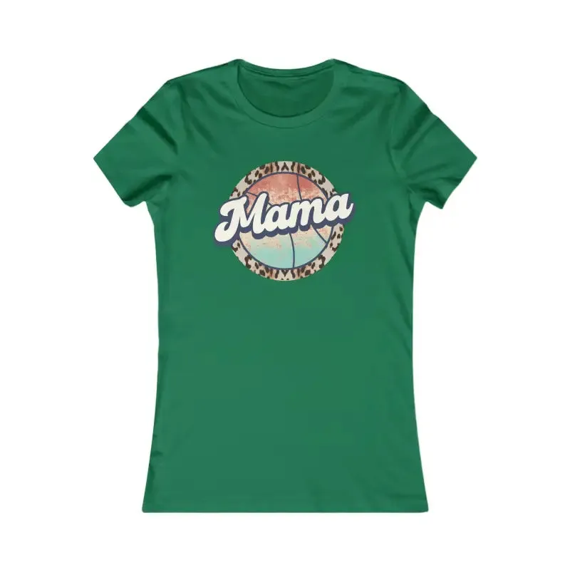 Chic Baseball Mama Women Favorite Tee