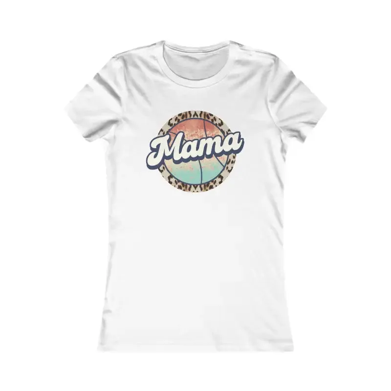 Chic Baseball Mama Women Favorite Tee