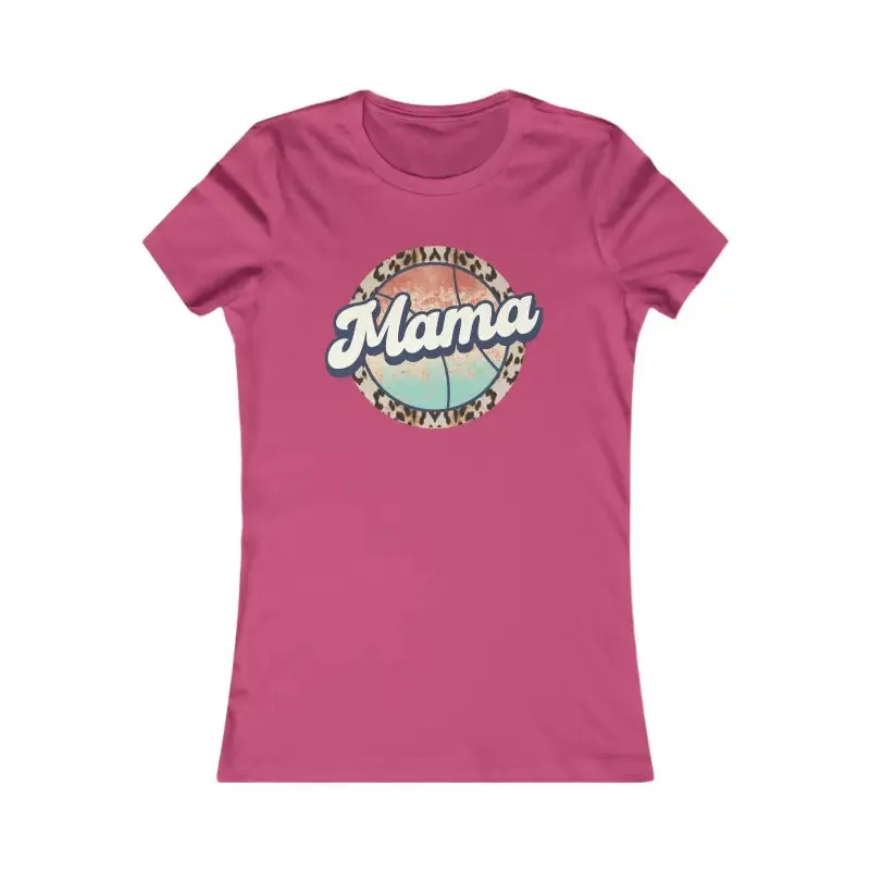 Chic Baseball Mama Women Favorite Tee