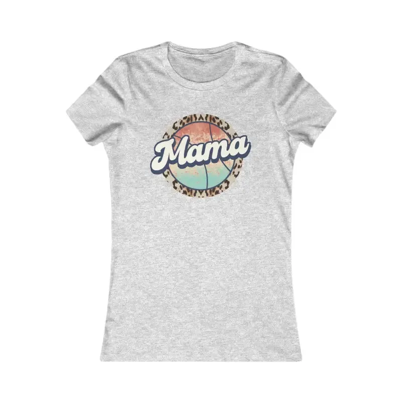 Chic Baseball Mama Women Favorite Tee