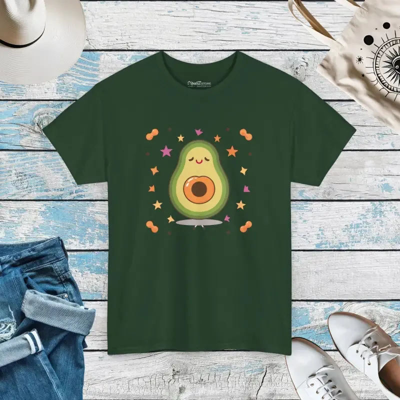 Chic Cotton Avocado Tee for Everyday Style
