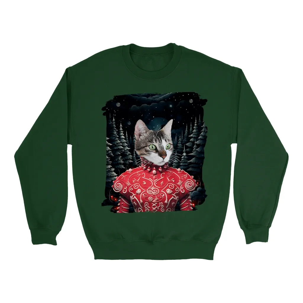 CHRISTMAS CRACKER 6 - Custom Pet Portrait Epic Sweatshirt
