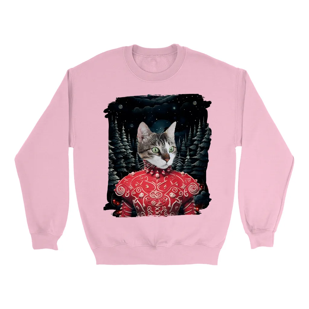 CHRISTMAS CRACKER 6 - Custom Pet Portrait Epic Sweatshirt