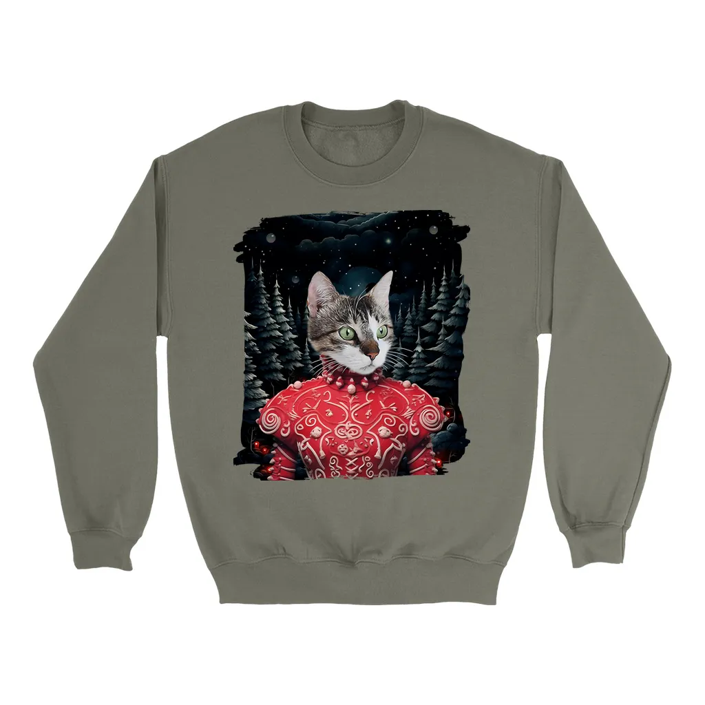 CHRISTMAS CRACKER 6 - Custom Pet Portrait Epic Sweatshirt