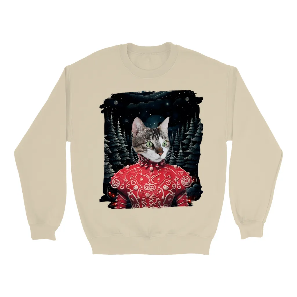 CHRISTMAS CRACKER 6 - Custom Pet Portrait Epic Sweatshirt
