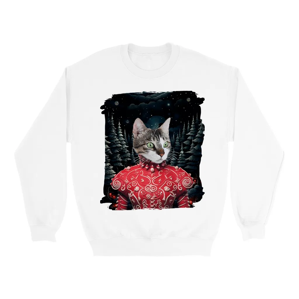 CHRISTMAS CRACKER 6 - Custom Pet Portrait Epic Sweatshirt