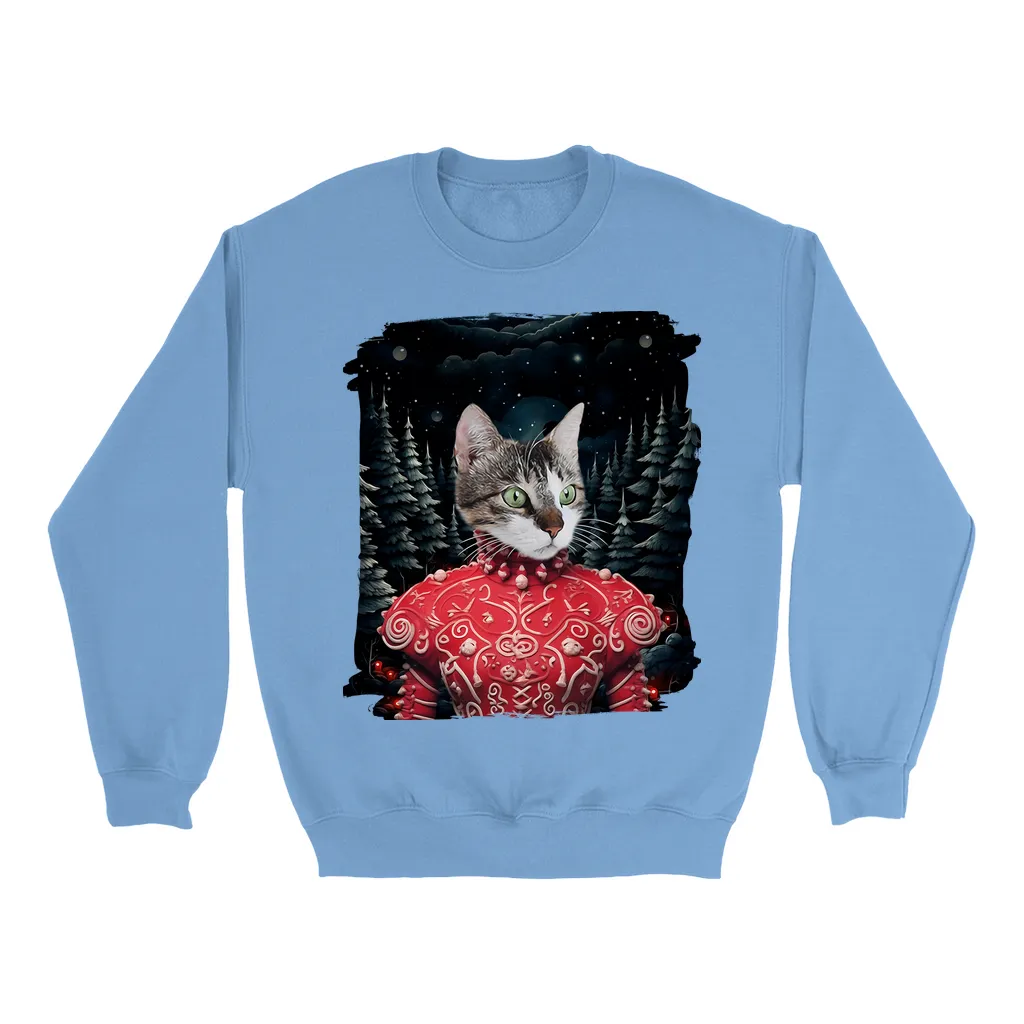 CHRISTMAS CRACKER 6 - Custom Pet Portrait Epic Sweatshirt