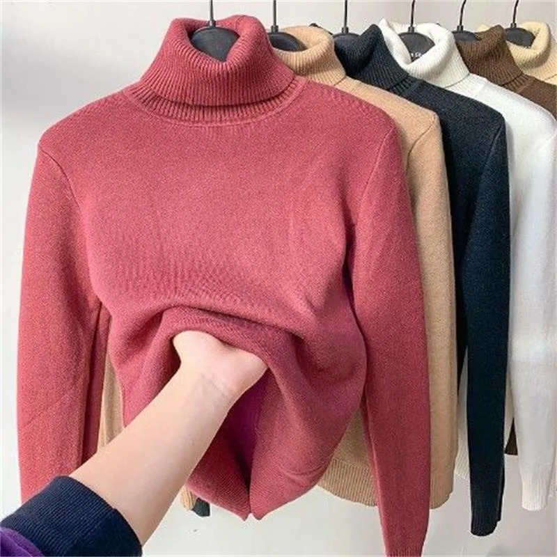 Christmas Specials 50% OFFWinter fleece thick knitted bottoming shirt