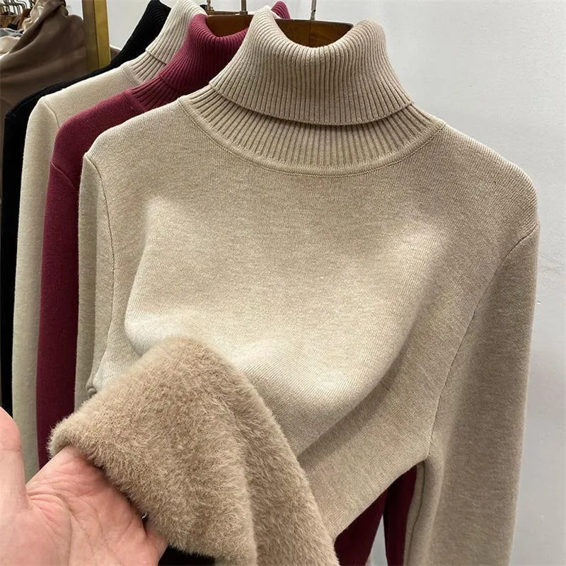 Christmas Specials 50% OFFWinter fleece thick knitted bottoming shirt