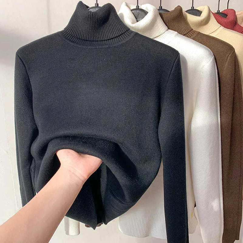 Christmas Specials 50% OFFWinter fleece thick knitted bottoming shirt