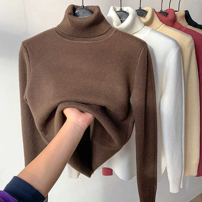 Christmas Specials 50% OFFWinter fleece thick knitted bottoming shirt