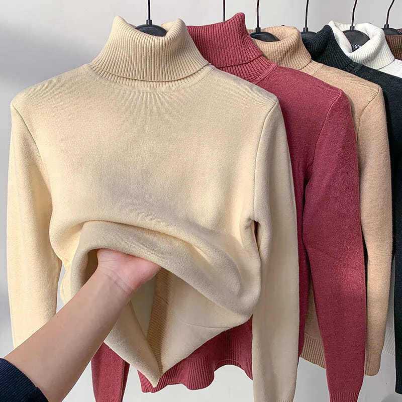 Christmas Specials 50% OFFWinter fleece thick knitted bottoming shirt