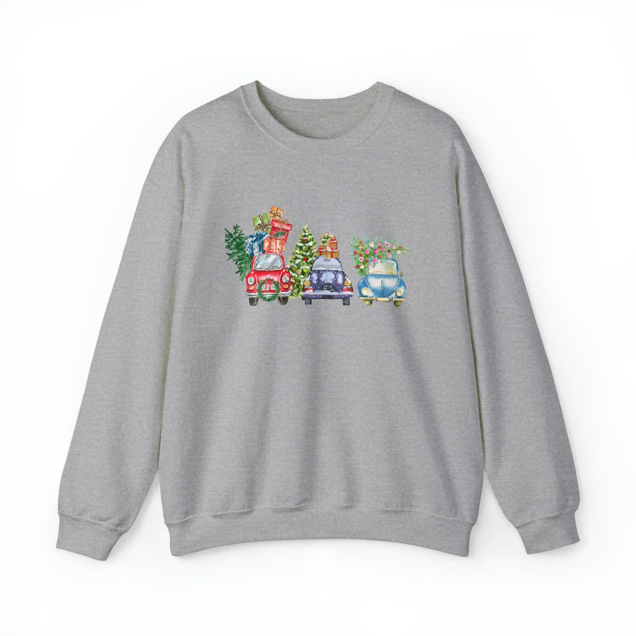 Christmas Truck Carrying Tree Tee, Christmas Car Shirt, Holiday Shirt, Christmas Gift, Christmas Sweatshirt, Christmas Pajamas, Xmas Farm