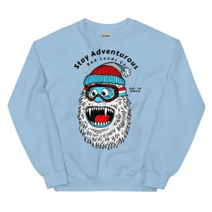 CREW SWEATSHIRT, STAY ADVENTUROUS