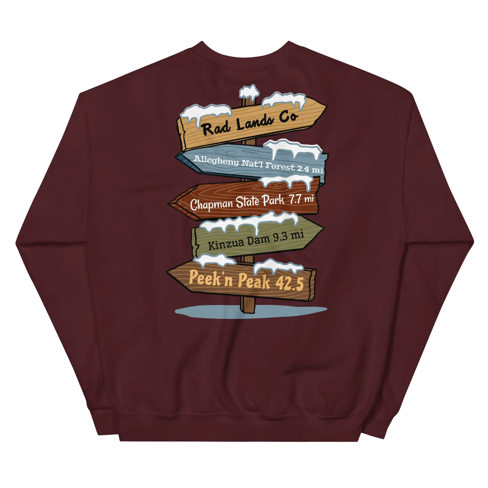 CREW SWEATSHIRT, UNISEX WINTER RLC