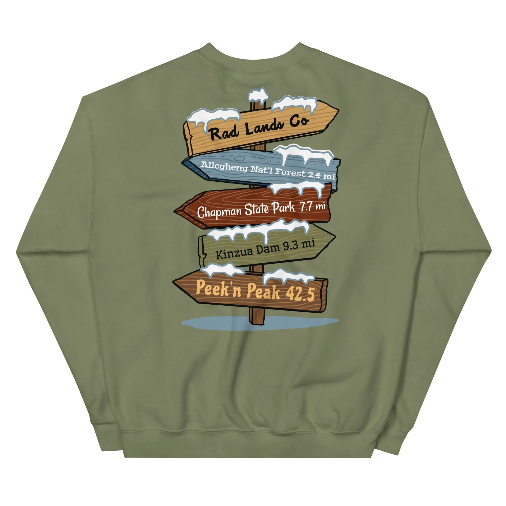 CREW SWEATSHIRT, UNISEX WINTER RLC