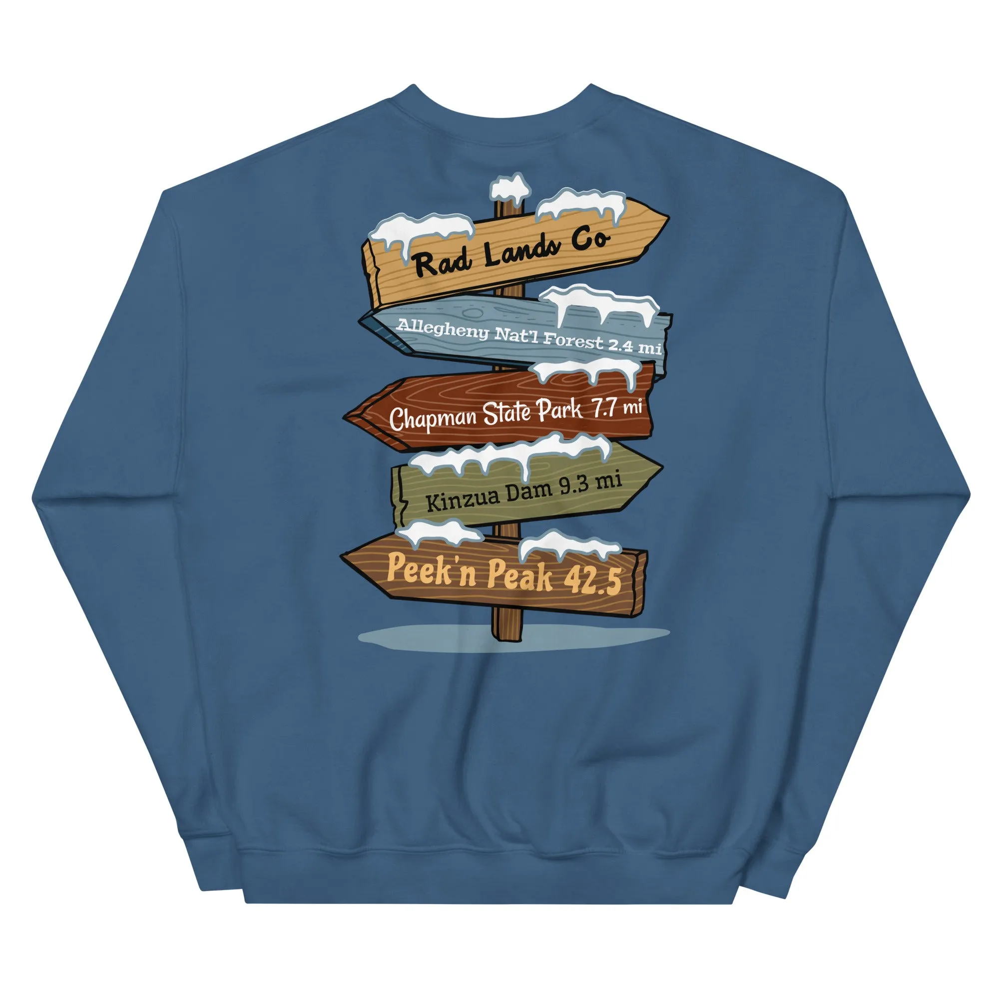 CREW SWEATSHIRT, UNISEX WINTER RLC