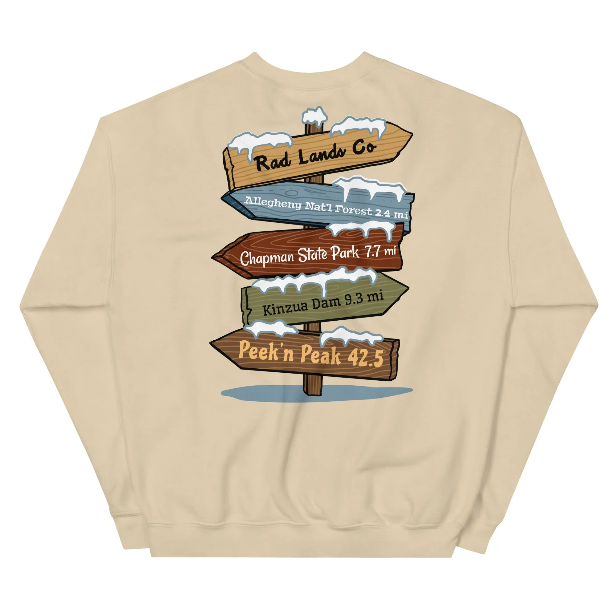 CREW SWEATSHIRT, UNISEX WINTER RLC