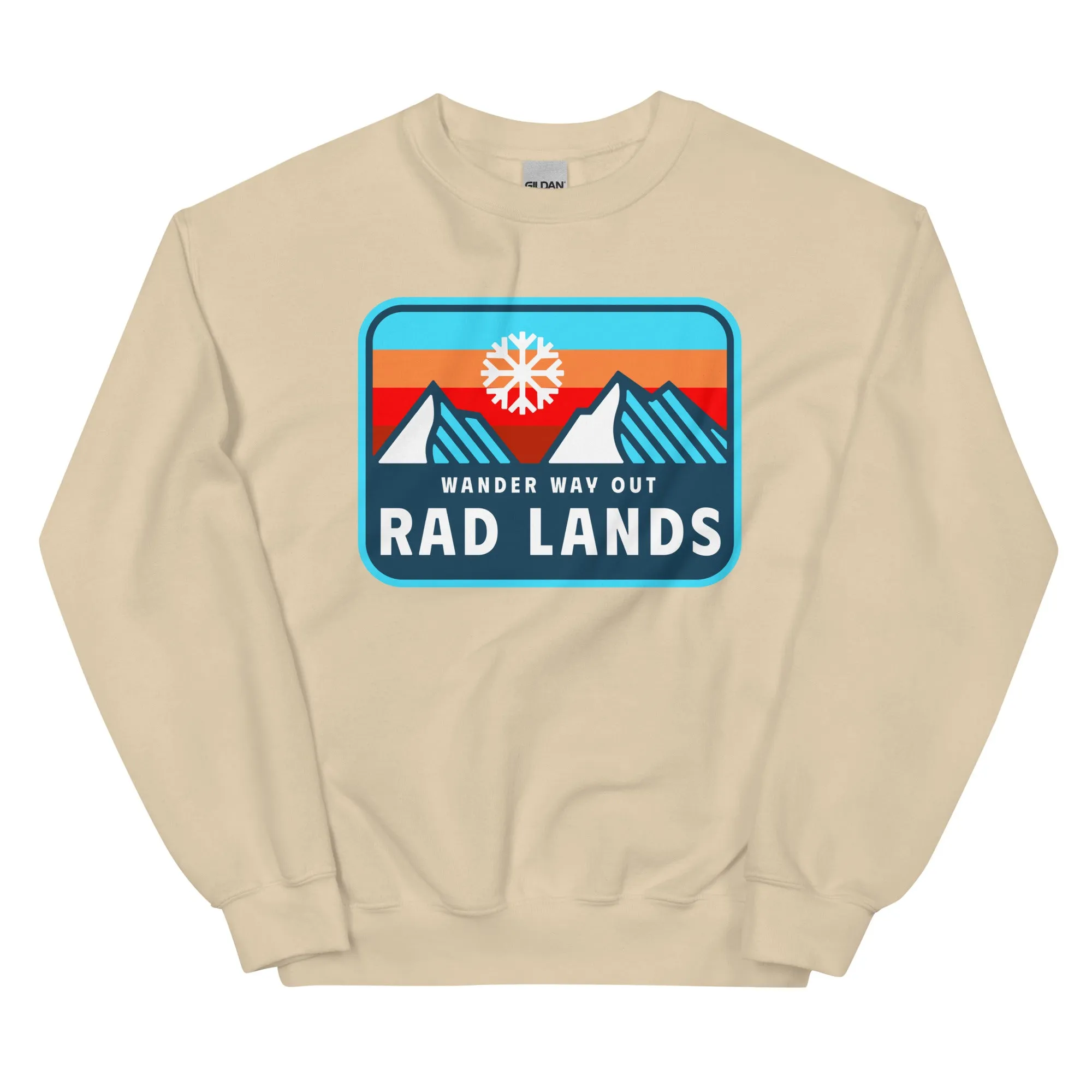 CREW SWEATSHIRT, WANDER WAY OUT WINTER EDITION