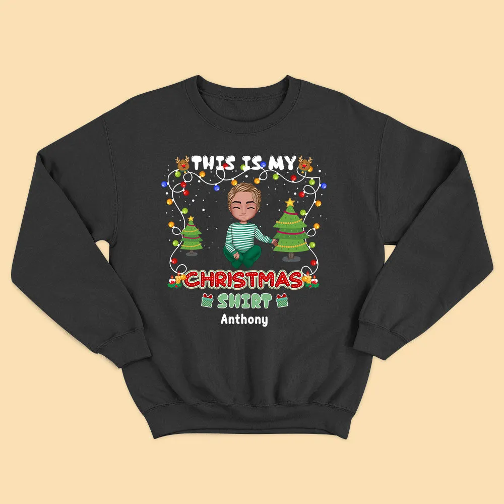 Customize Christmas Sweaters This Is My Christmas Shirt