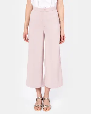 Dama Crepe Pants in Misty Pink