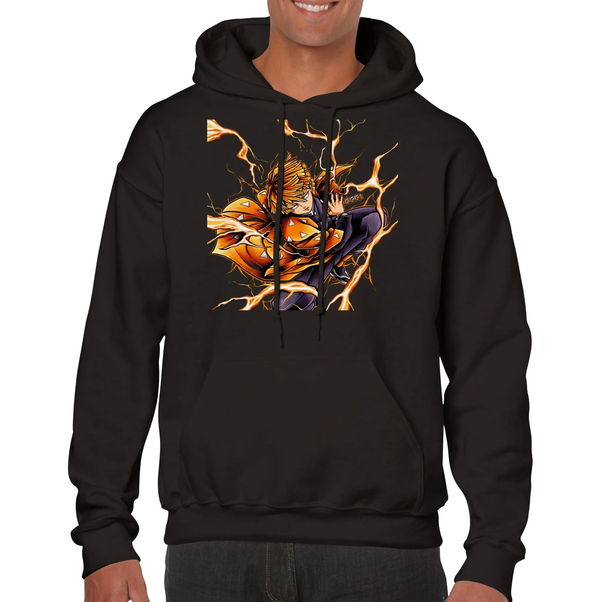 Demon Slayer | Zenitsu | Anime Hoodie (Unisex)