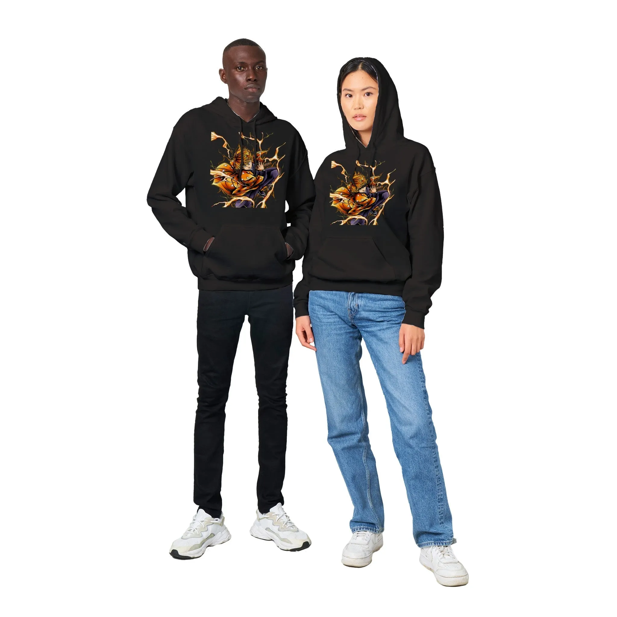 Demon Slayer | Zenitsu | Anime Hoodie (Unisex)