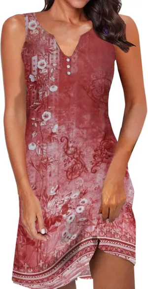 Dresses for Women 2024 Stylish Printed Skinny Dress Women Spring Dresses 2024 Tshirt Dress Midi Summer Dresses for