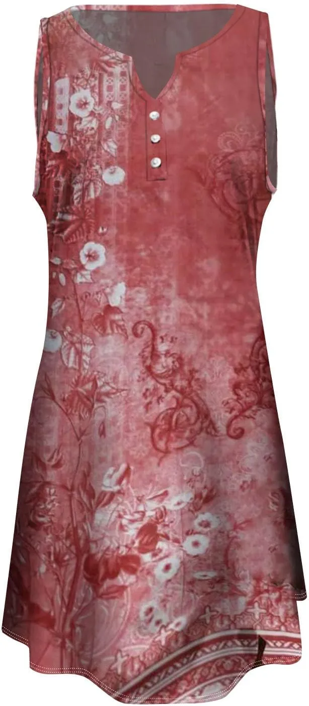 Dresses for Women 2024 Stylish Printed Skinny Dress Women Spring Dresses 2024 Tshirt Dress Midi Summer Dresses for