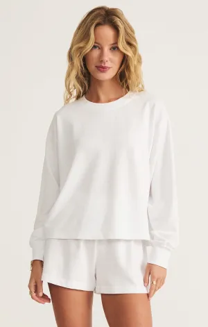 Ellis Sweatshirt-White