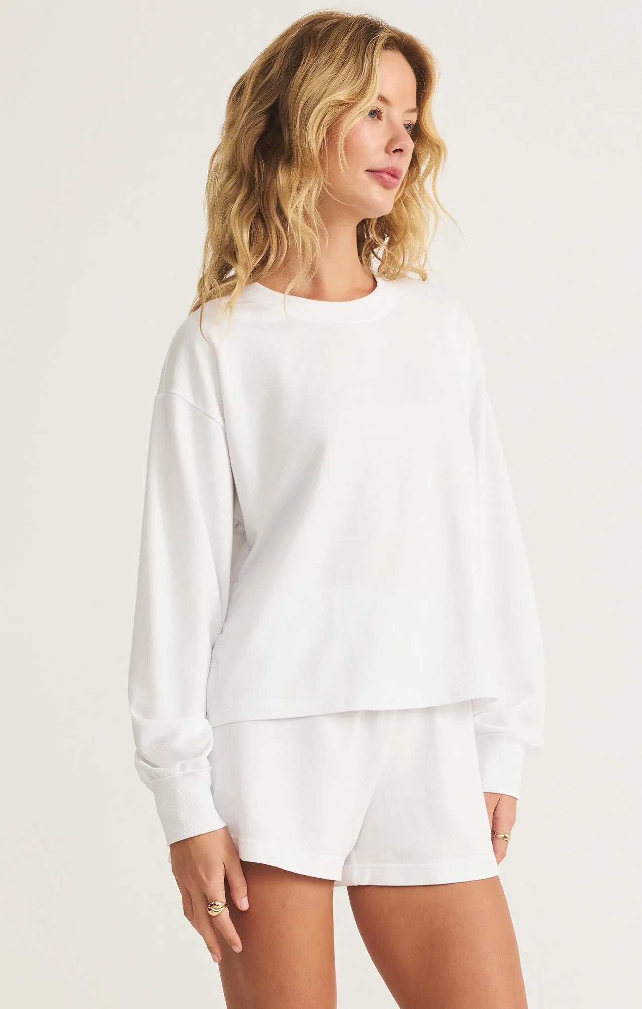 Ellis Sweatshirt-White