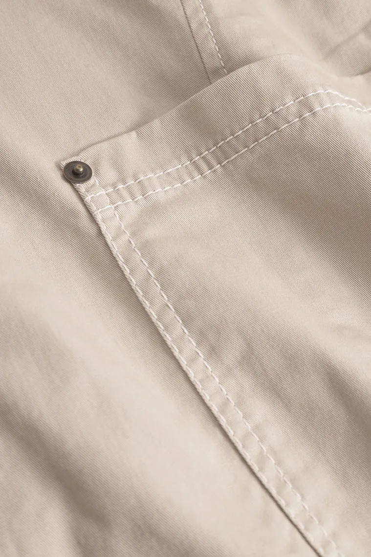 Elsewhere Sand Twill Biker Jacket