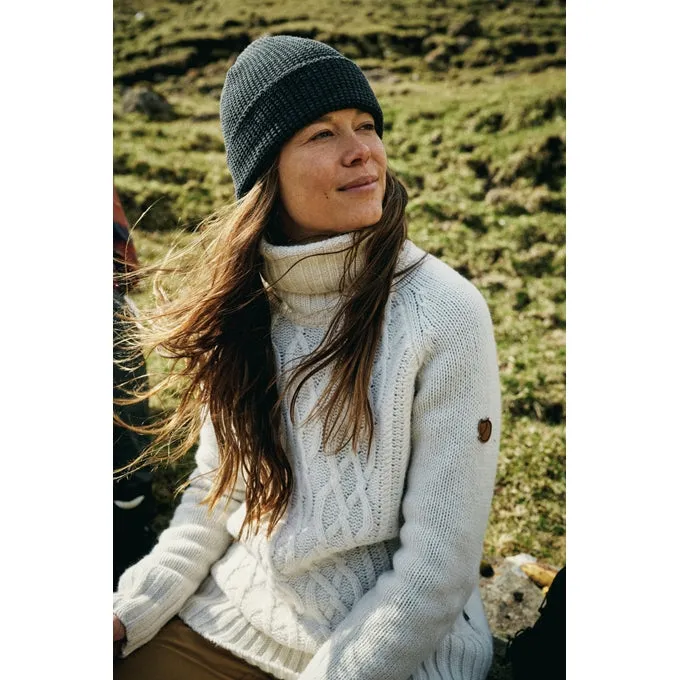 Fjallraven Women's Ovik Cable Knit Roller Neck