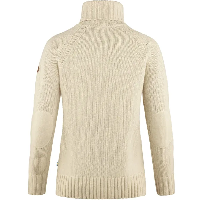 Fjallraven Women's Ovik Cable Knit Roller Neck