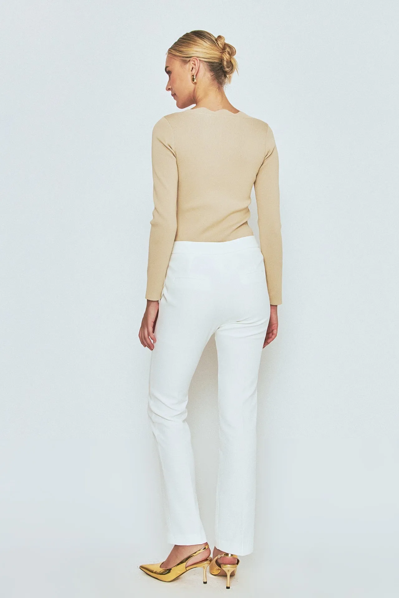 Full Length Low Rise Pants
