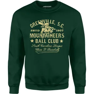 Greenville Mountaineers - South Carolina - Vintage Defunct Baseball Teams - Unisex Sweatshirt