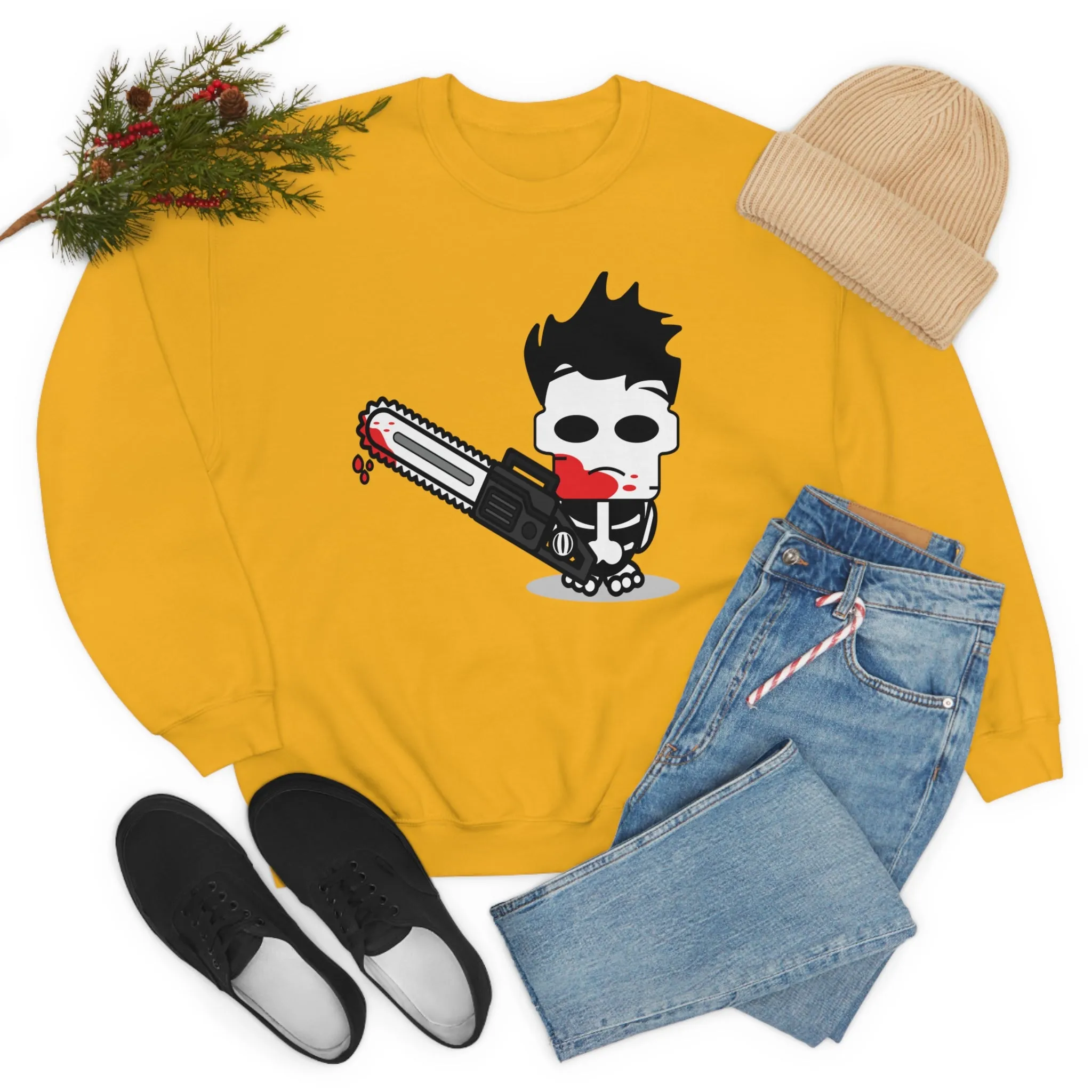 Leatherface's Texas Chainsaw Massacre Halloween Unisex Sweatshirt S-5XL Multiple Colors