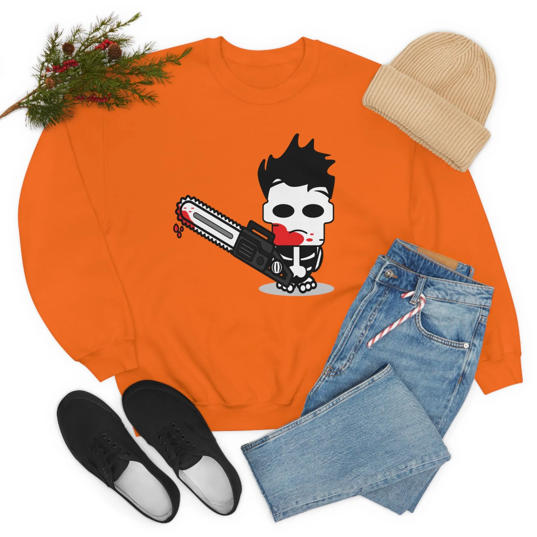 Leatherface's Texas Chainsaw Massacre Halloween Unisex Sweatshirt S-5XL Multiple Colors