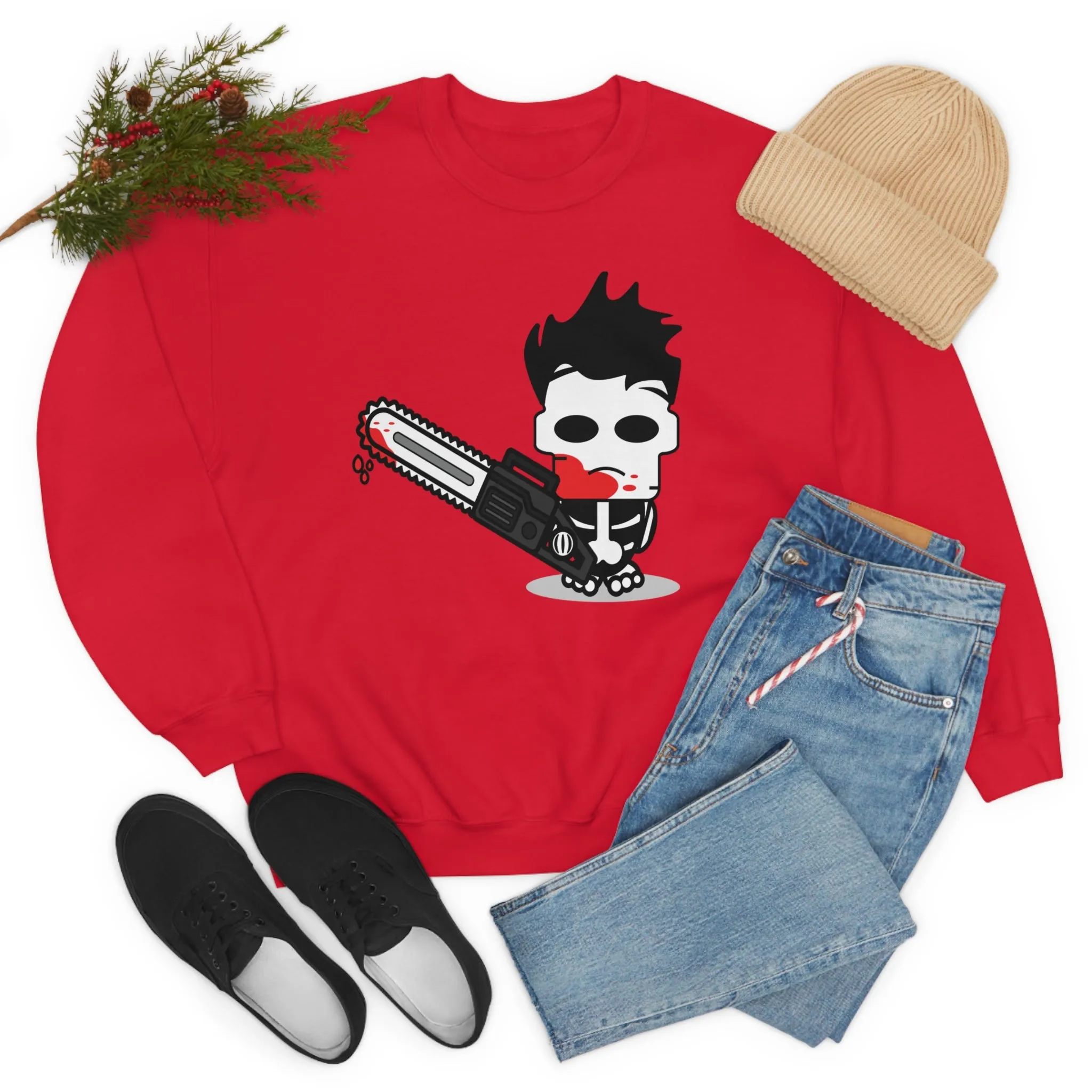 Leatherface's Texas Chainsaw Massacre Halloween Unisex Sweatshirt S-5XL Multiple Colors