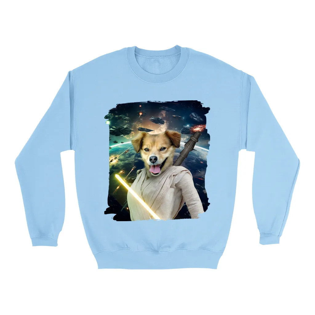 LIGHT REY IN SPACE - Custom Pet Portrait Epic Sweatshirt