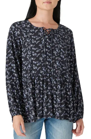 Lucky Brand Women’s Floral Printed Tunic, Size XS