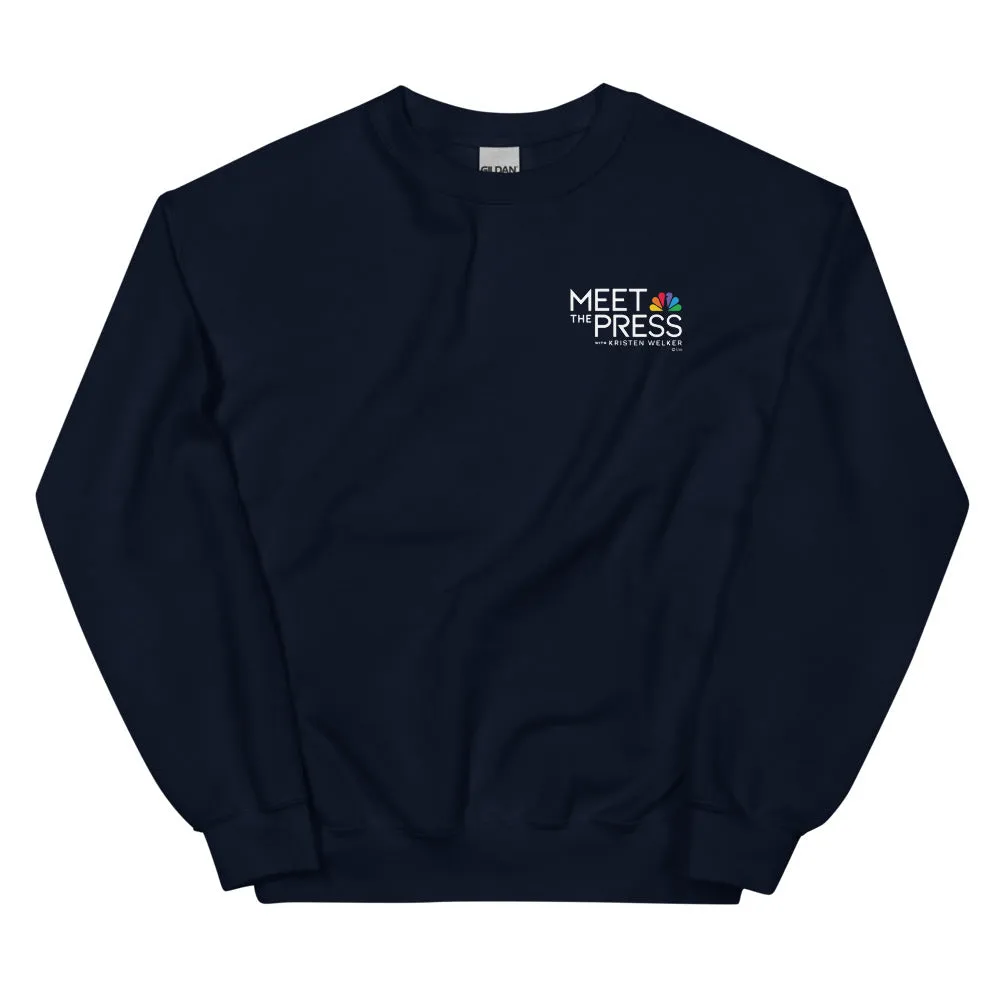 Meet The Press Logo Crewneck Sweatshirt