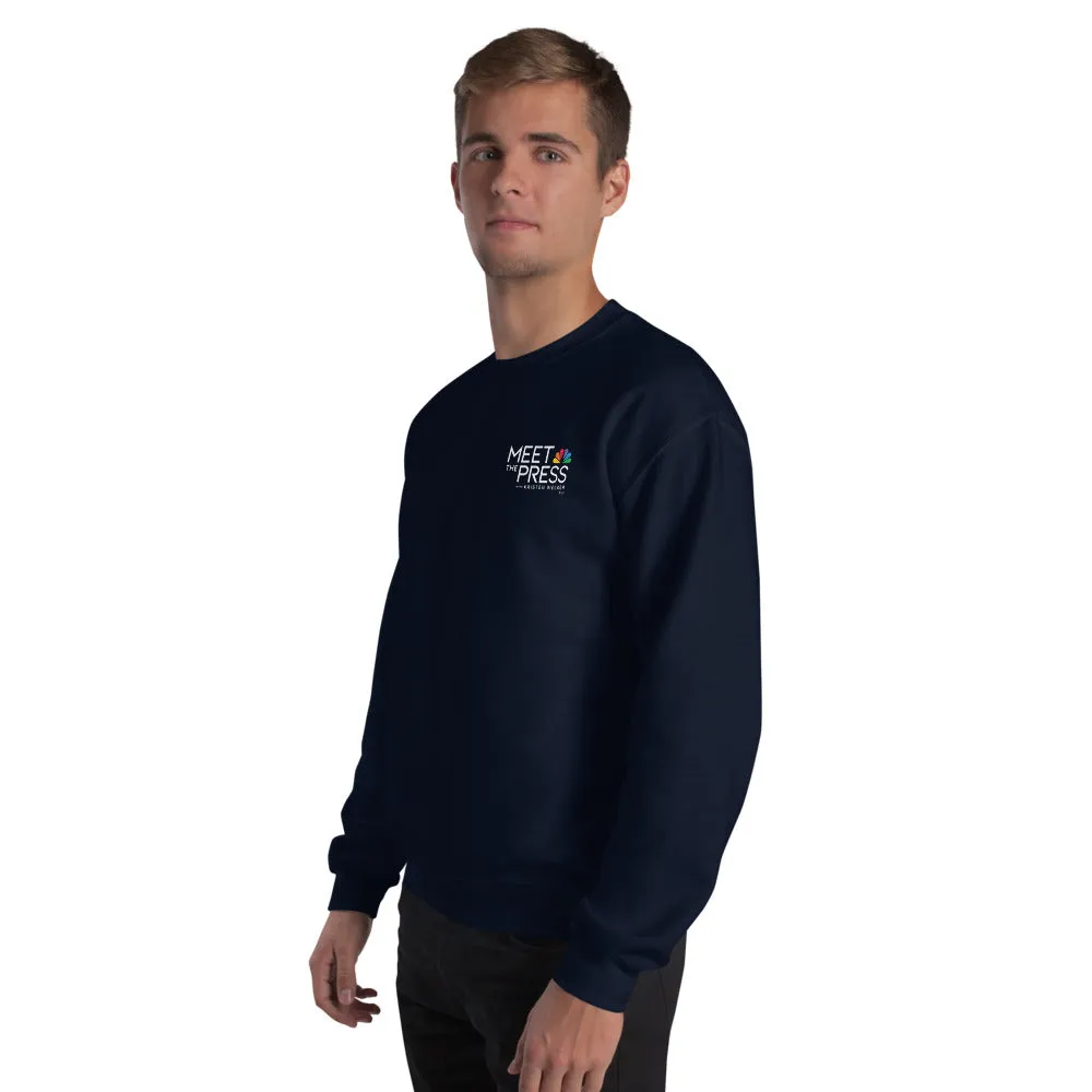 Meet The Press Logo Crewneck Sweatshirt