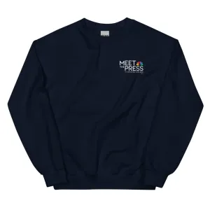 Meet The Press Logo Crewneck Sweatshirt