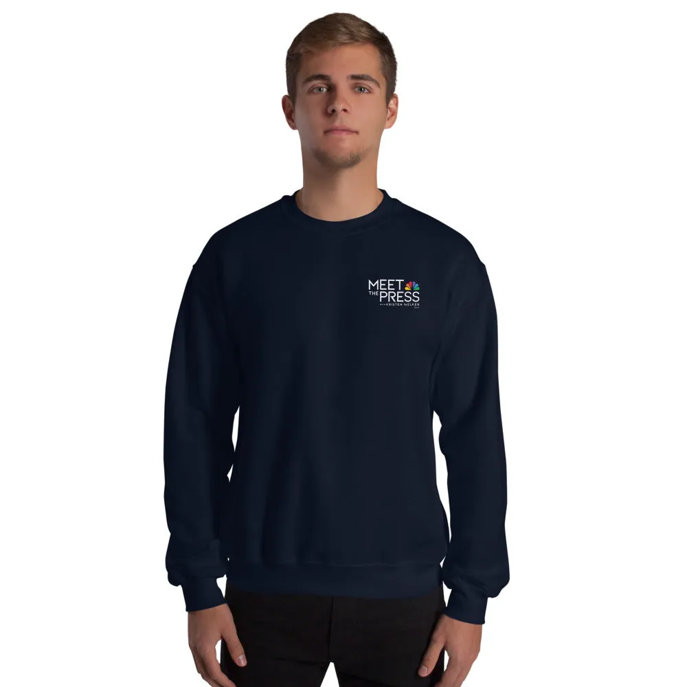 Meet The Press Logo Crewneck Sweatshirt